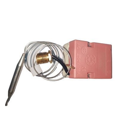 Termostato capilar de secador elétrico com baixa temperatura e faixa de temperatura 50-250