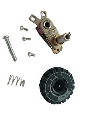 125V/16A CUL Comutador térmico a vapor de ferro Temperatura do termostato de ferro Ciclo de ensaio de resistência do termostato 000 vezes