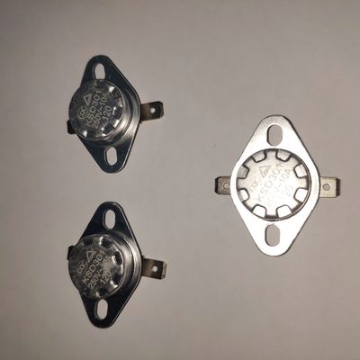 Voltagem 250VAC concebida de forma eficiente Termostato doméstico KSD 301 Interruptor para aquecedor de água