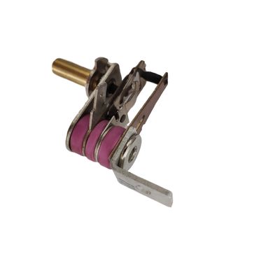 Termostato bimetal de churrasqueira elétrica com faixa de temperatura de 50-250 e design ajustável