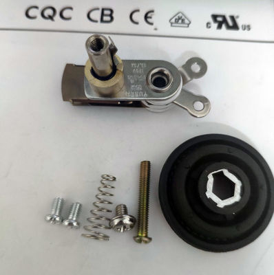 Controle de temperatura feito fácil termostato bimetal ajustável para ferro de vapor industrial